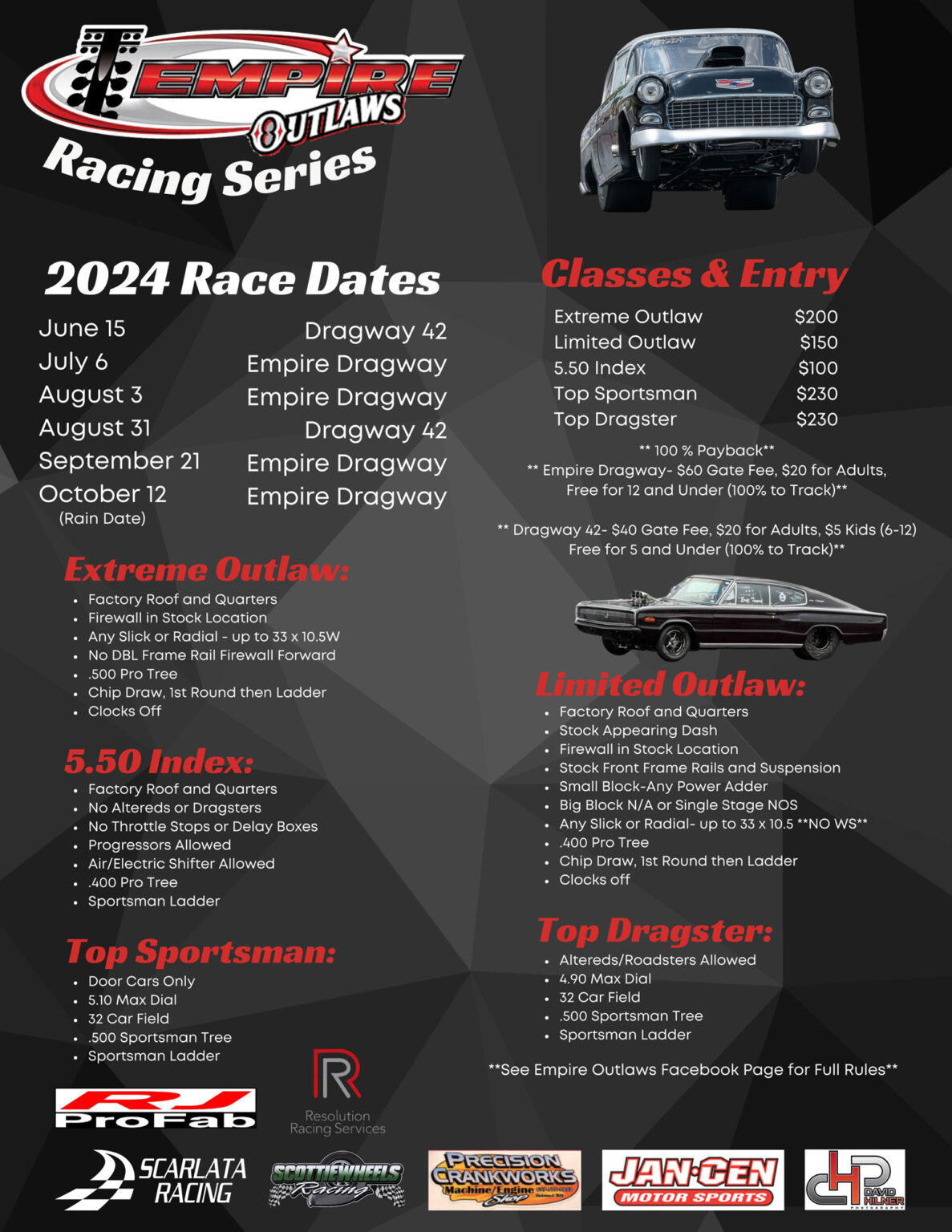 Summit Racing Equipment Index Series Race #3, Extreme Outlaw, Limited ...